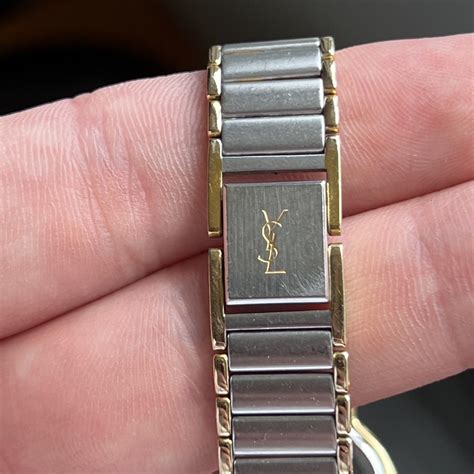 vintage yves saint laurent watch